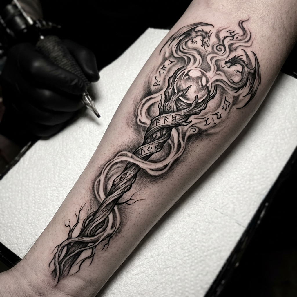 Black and Grey Realism